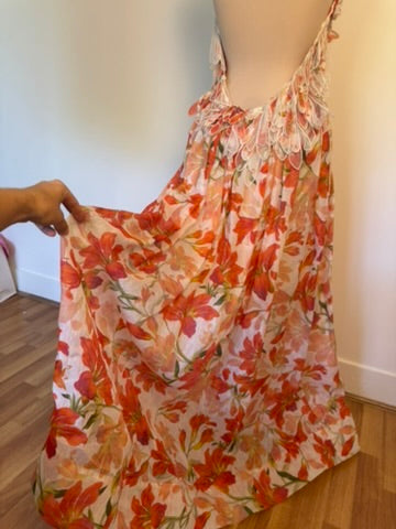 Zimmermann Tranquility Feather Dress — Size 2 / AU 10 — BNWT, RRP $2,950