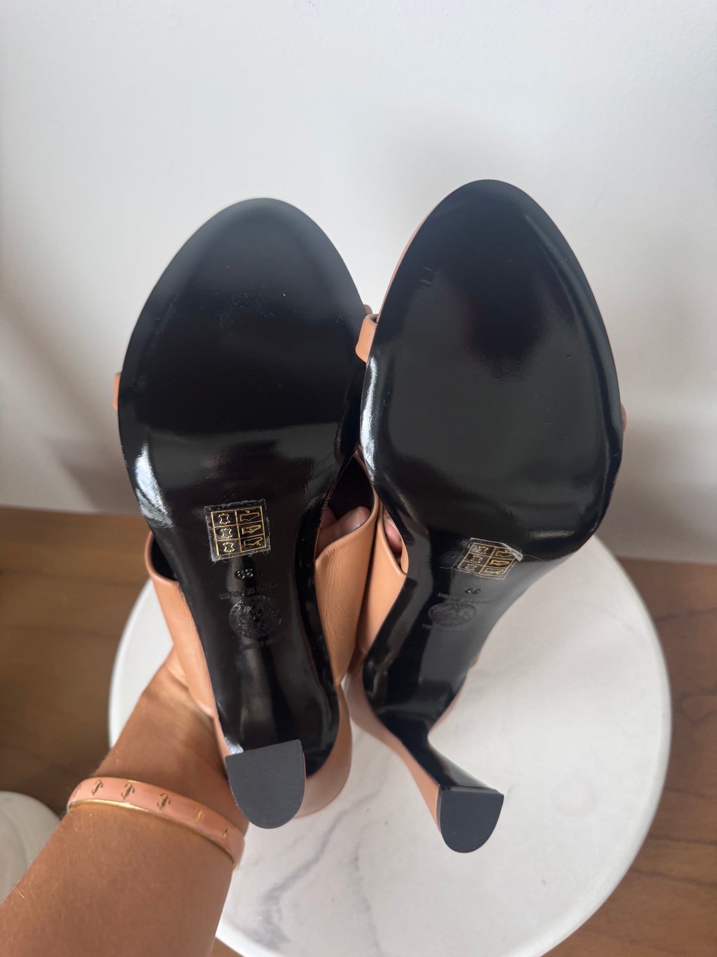 Versace Medusa Plaque Mules size 39