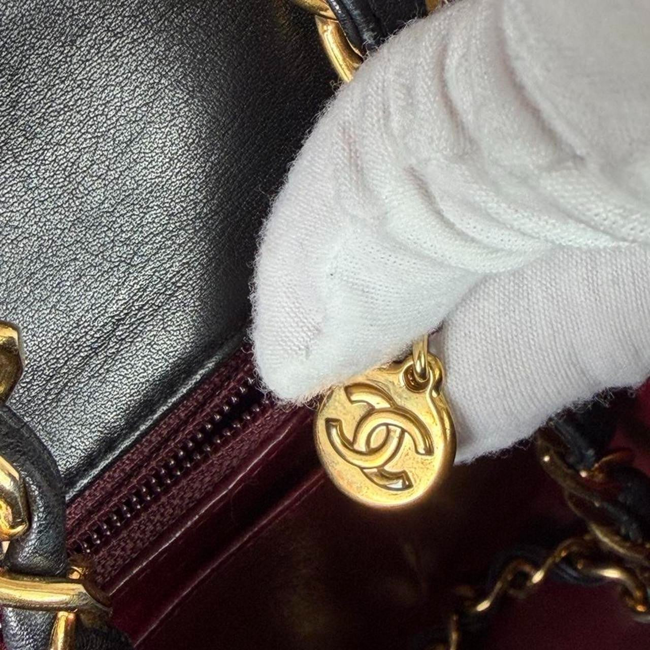 Chanel Jumbo Mattelasse CC 34 cm Single Flap Bag