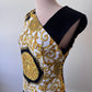 Gianni Versace Era Inspired Medusa Barocco Silk Mini Dress