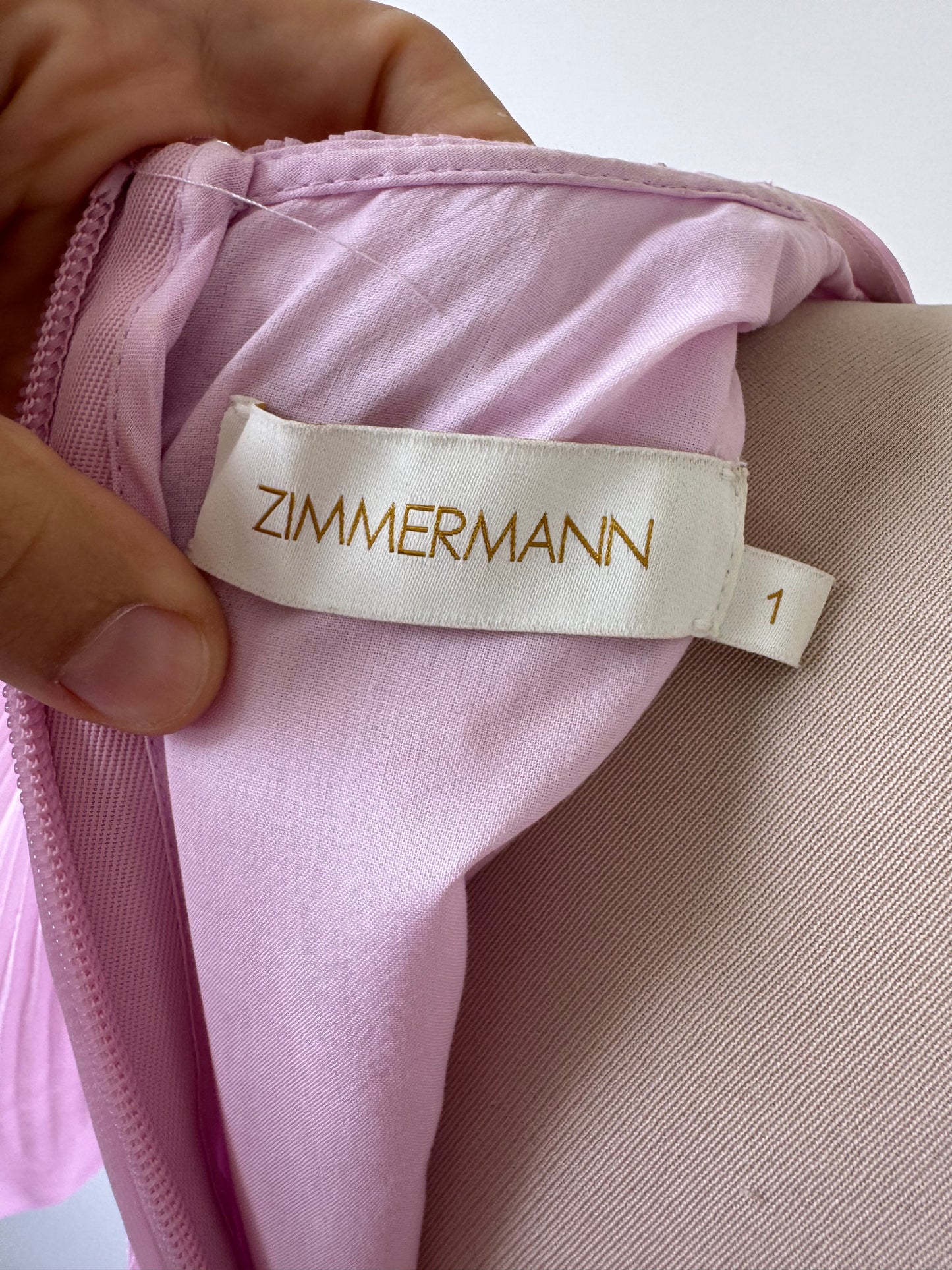 Zimmermann Pleated mini Dress Size 1