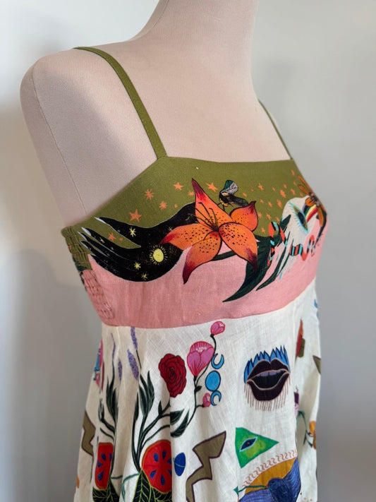 Alemais Evergreen Sundress Dress Size 10