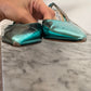 Jimmy Choo Saeda Metallic Heels Size 39 Fair Condition