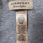 Burberry Doodle Print Hooded Cape one size