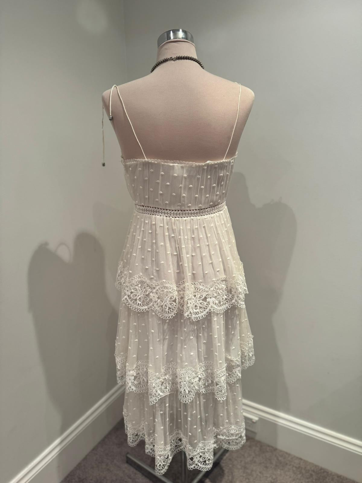 Zimmermann Meridian Lace Midi dress