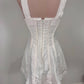 Aje Vista Linen Utility Dress in White size 8