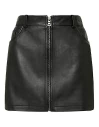Sass&Bide Leather Skirt Size L bnwt