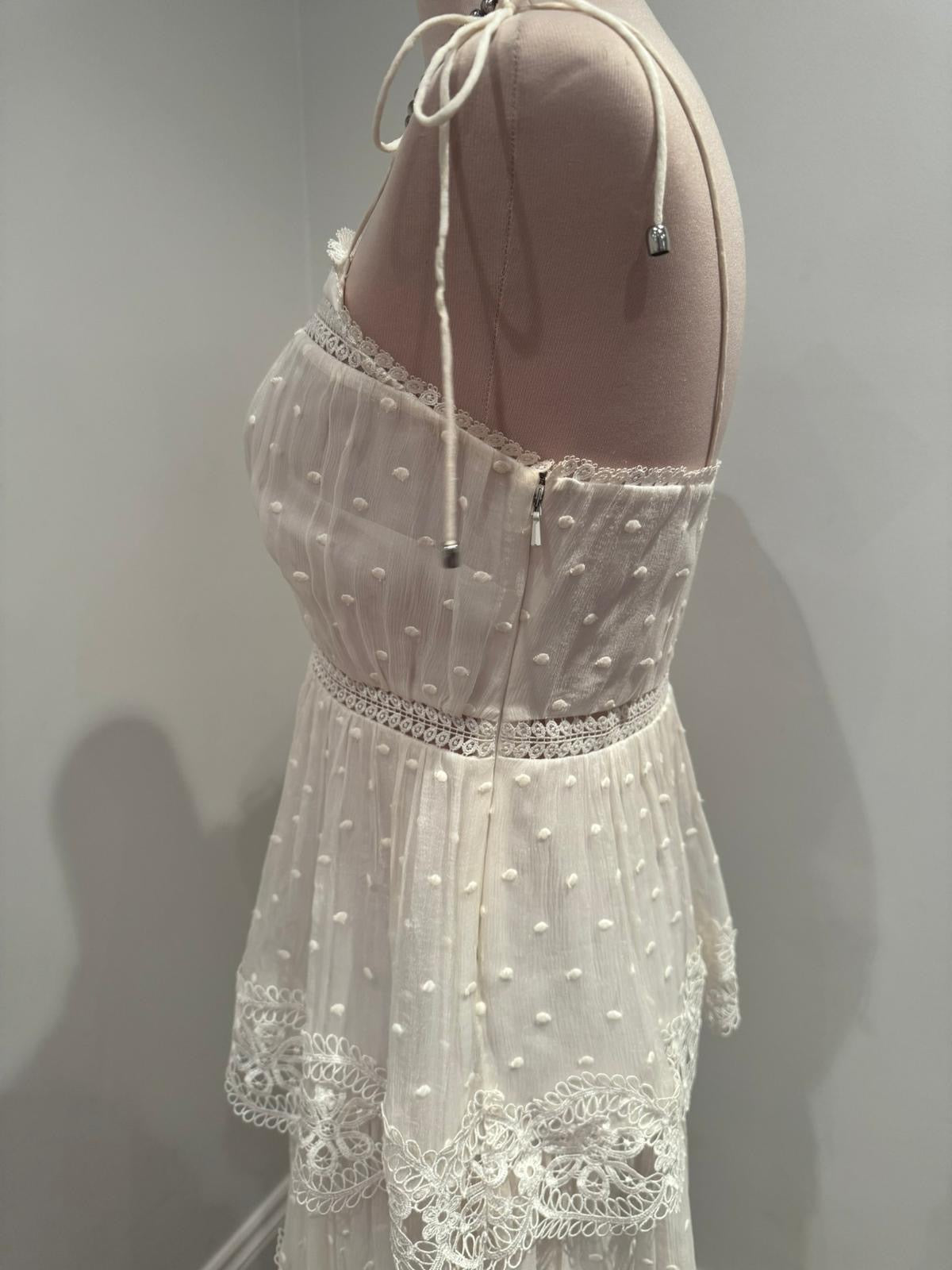 Zimmermann Meridian Lace Midi dress