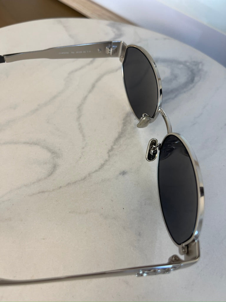 Celine Triomphe Sunglasses Silver Hardware