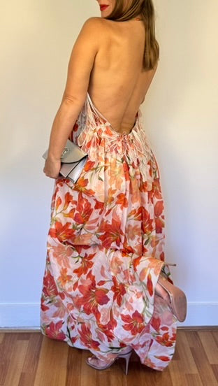 Zimmermann Tranquility Feather Dress Size 2