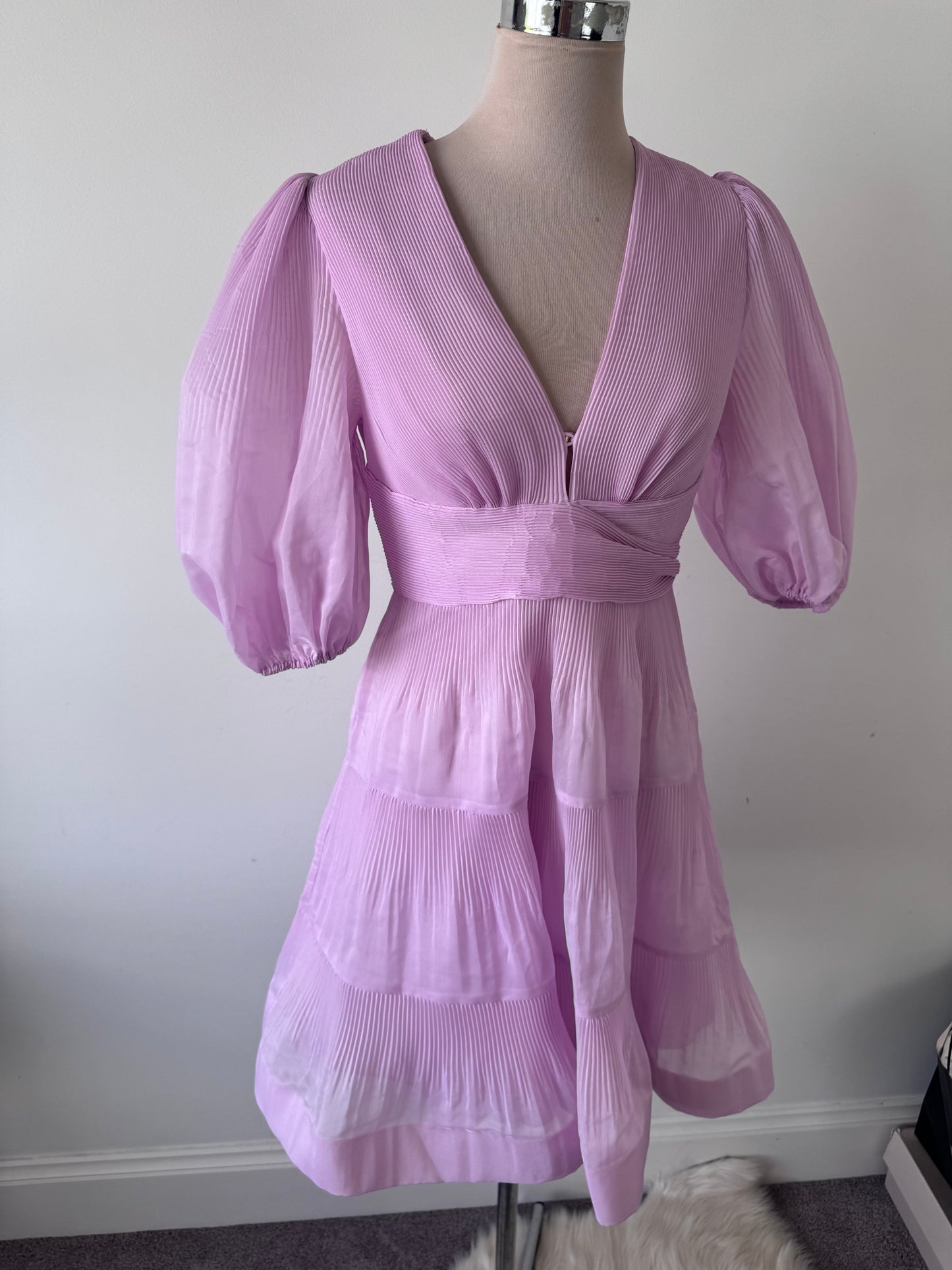 Zimmermann Pleated mini Dress Size 1