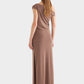 Venroy asymmetrical draped jersey dress/ Size S