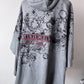Burberry Doodle Print Hooded Cape one size
