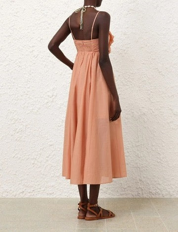 Zimmermann Acacia Ruffle Maxi Dress