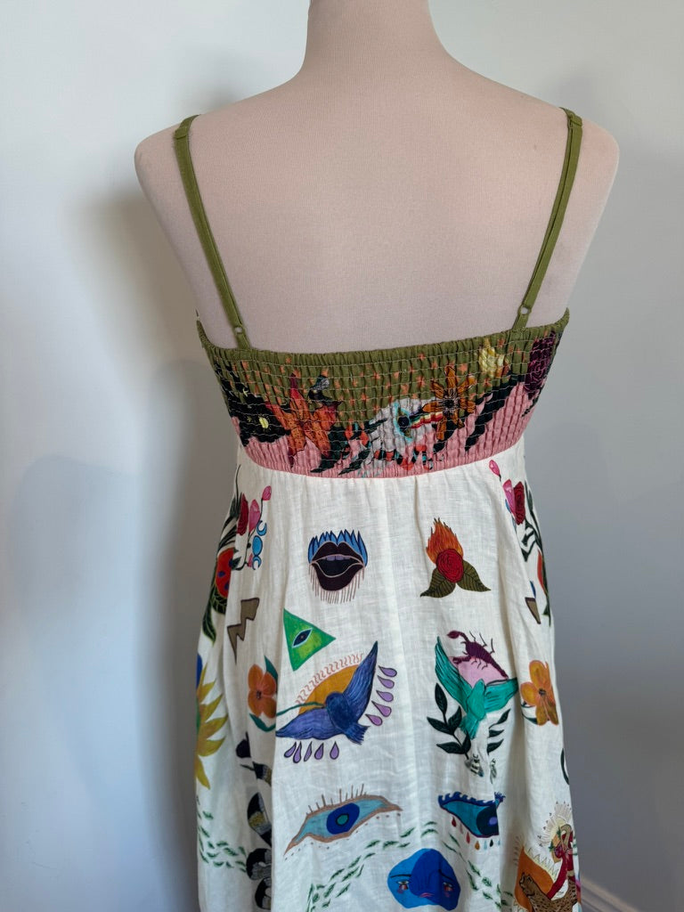 Alemais Evergreen Sundress Dress Size 10