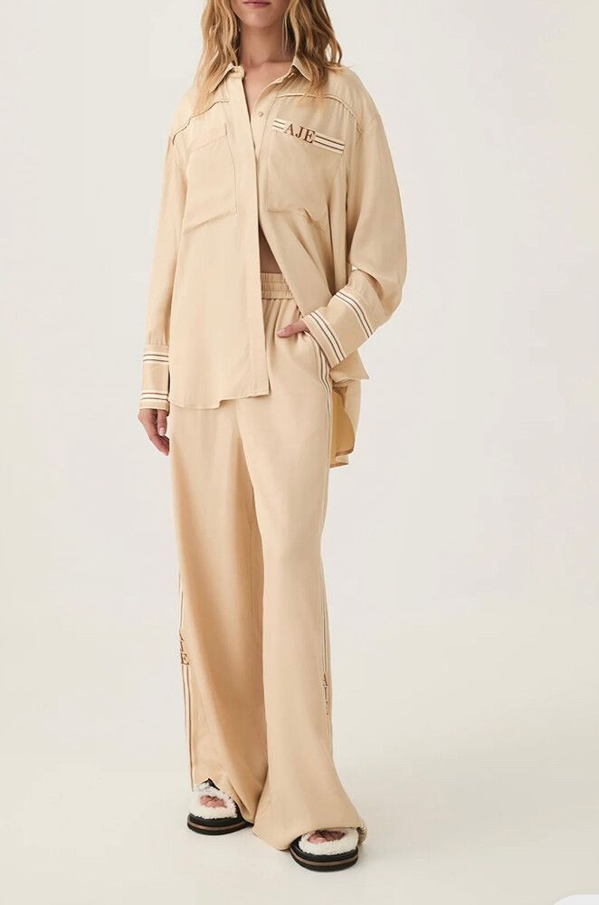 Aje Enfilade Set Size 8 pants size 6 blouse