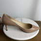 Authentic Jimmy Choo Romy 85 Pumps Shoes sz 38 In Nude