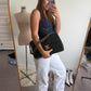 Chanel Jumbo Mattelasse CC 34 cm Single Flap Bag