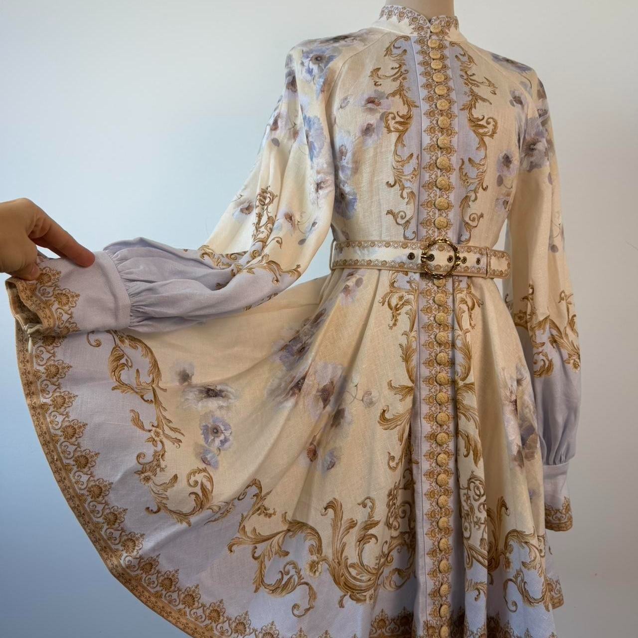 Zimmermann Hypnotic Linen Mini dress Size 1 - Brand new!