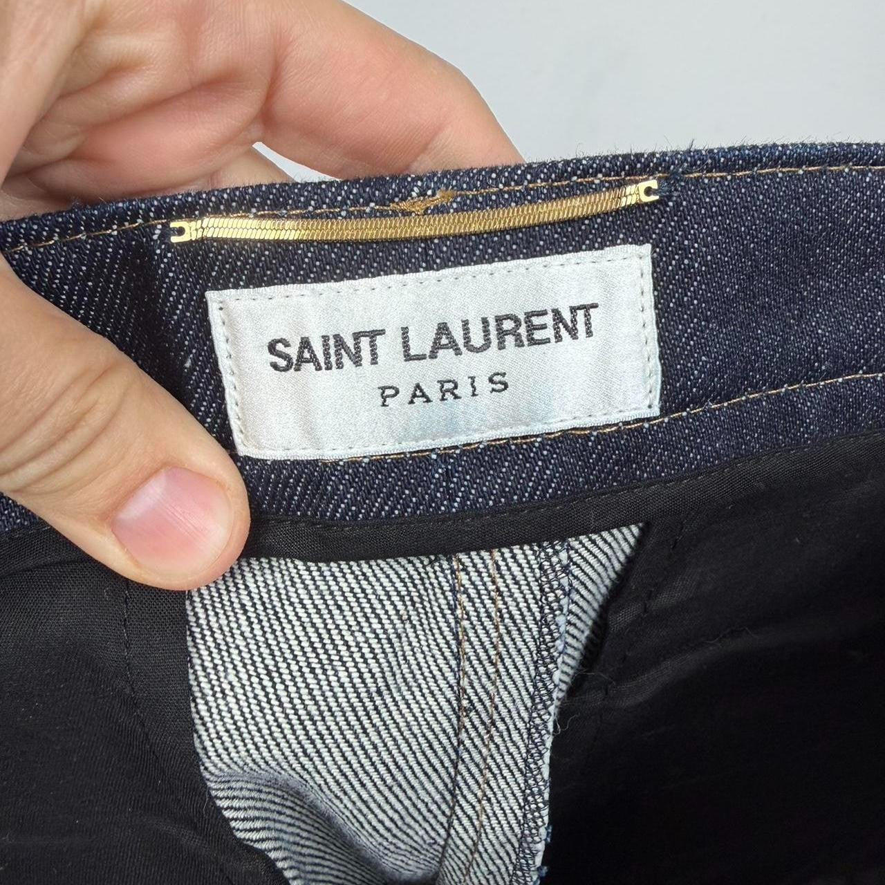 Saint Laurent Navy Denim Jeans Size