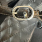 CHANEL Quilted CC Thong Sandals T-Strap Size 40