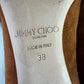 Jimmy Choo Romy brown suede pointed toe pumps size 38