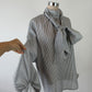 Zimmermann Hypnotic Stripped Blouse Small BNWT