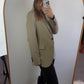 Karl Lagerfeld blazer in Taupe Color 34 eu (6-10 au)