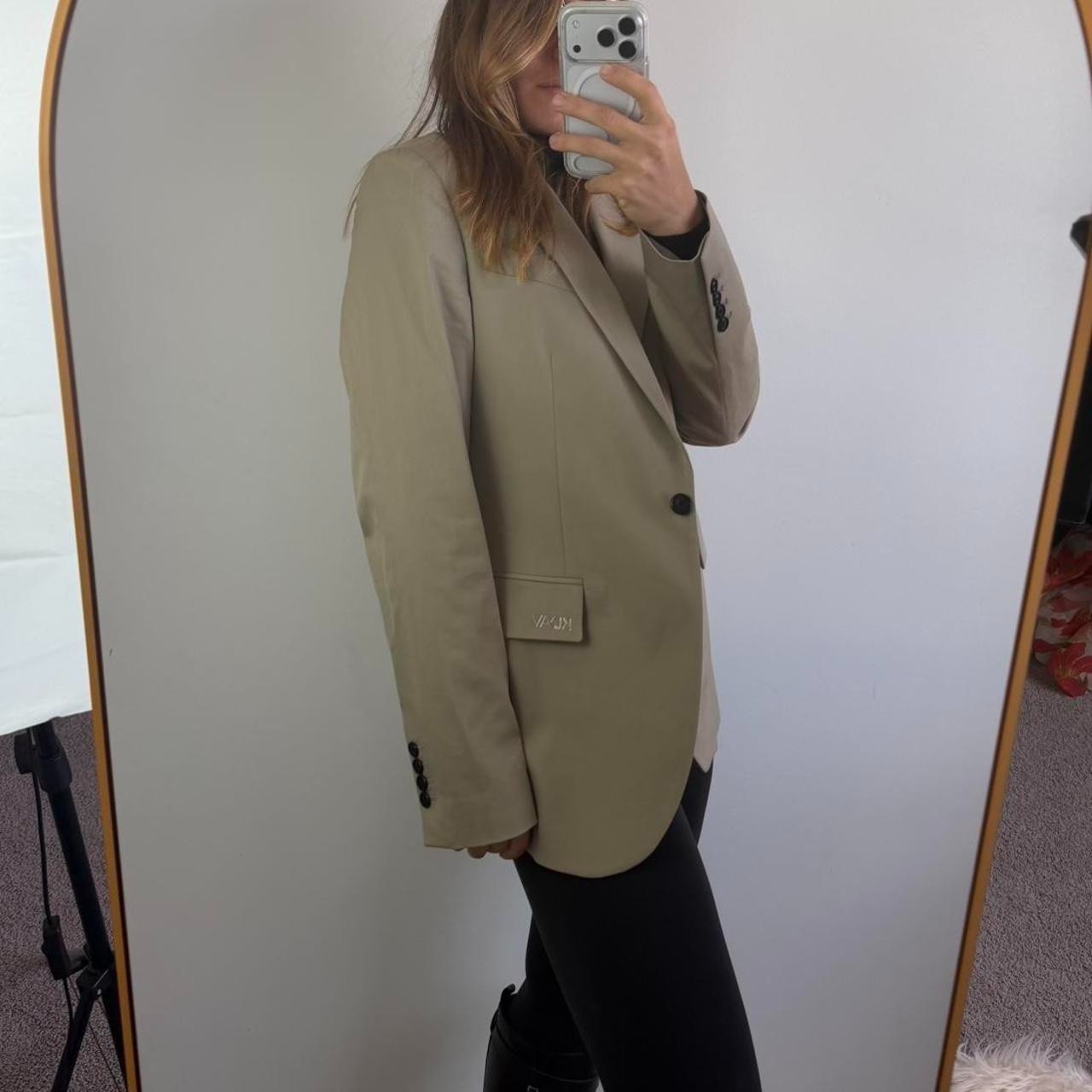 Karl Lagerfeld blazer in Taupe Color 34 eu (6-10 au)