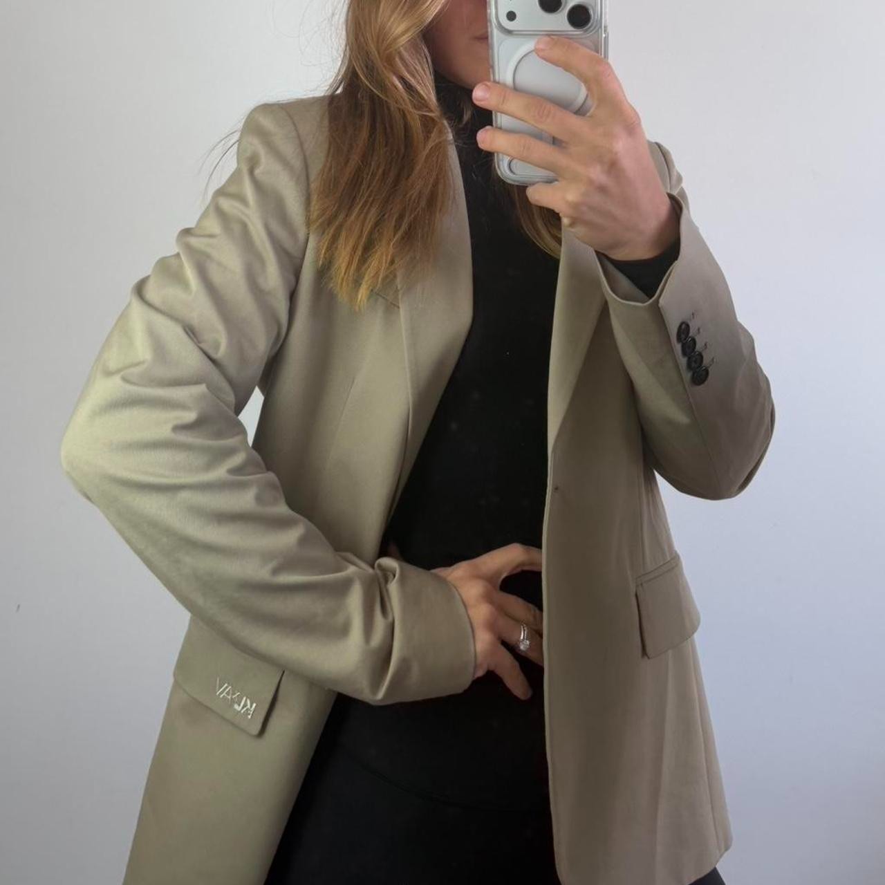 Karl Lagerfeld blazer in Taupe Color 34 eu (6-10 au)