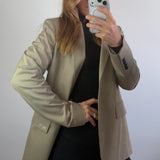 Karl Lagerfeld blazer in Taupe Color 34 eu (6-10 au)
