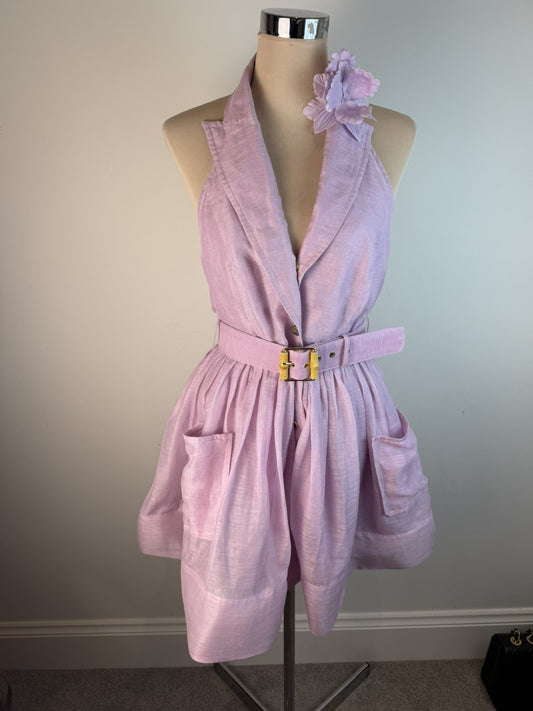 Zimmermann High Tide Tuxedo Mini Dress Size 1 / AU 10 / US 6