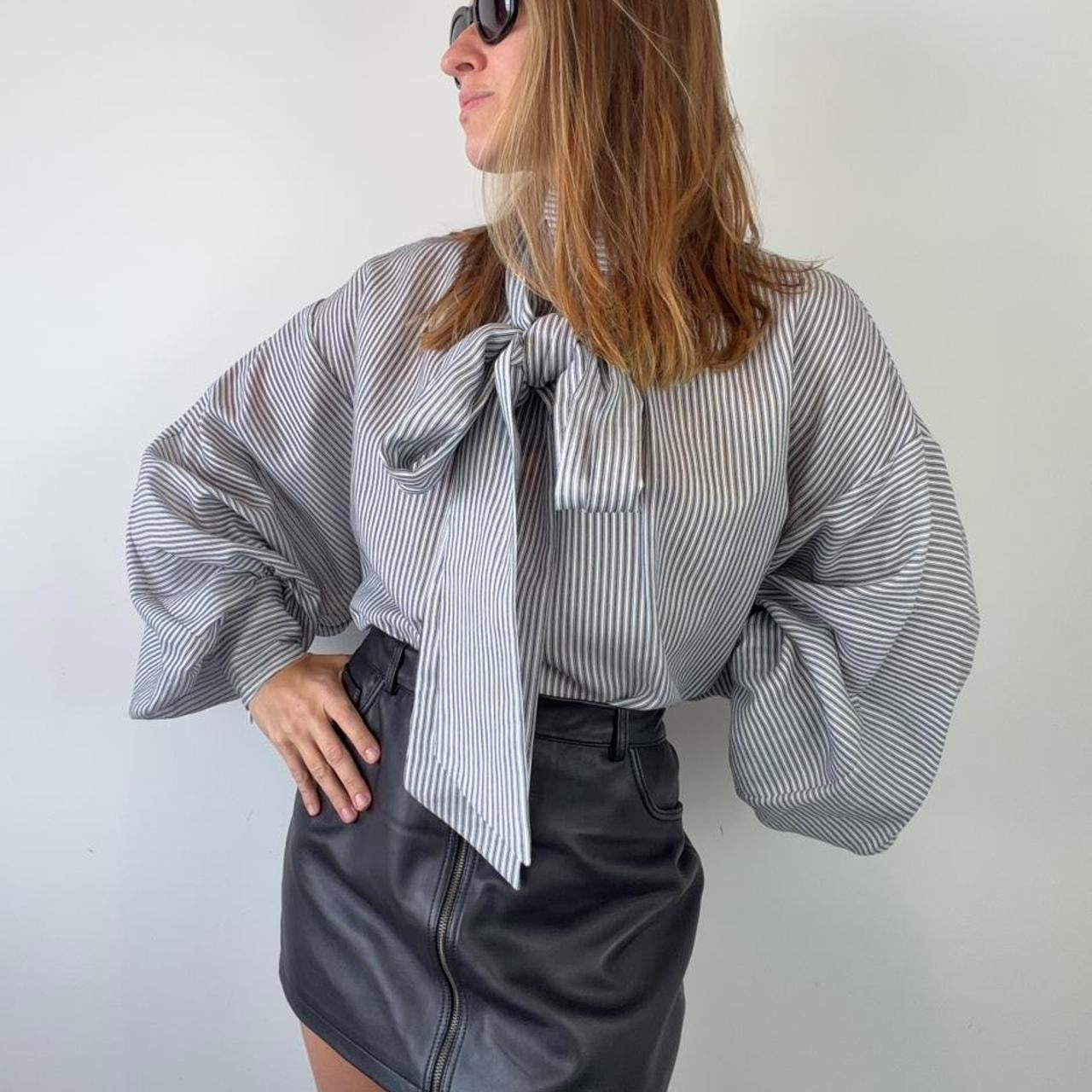 Zimmermann Hypnotic Stripped Blouse size S BNWT