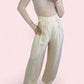 Zimmermann cream lace pants with belt Size 1