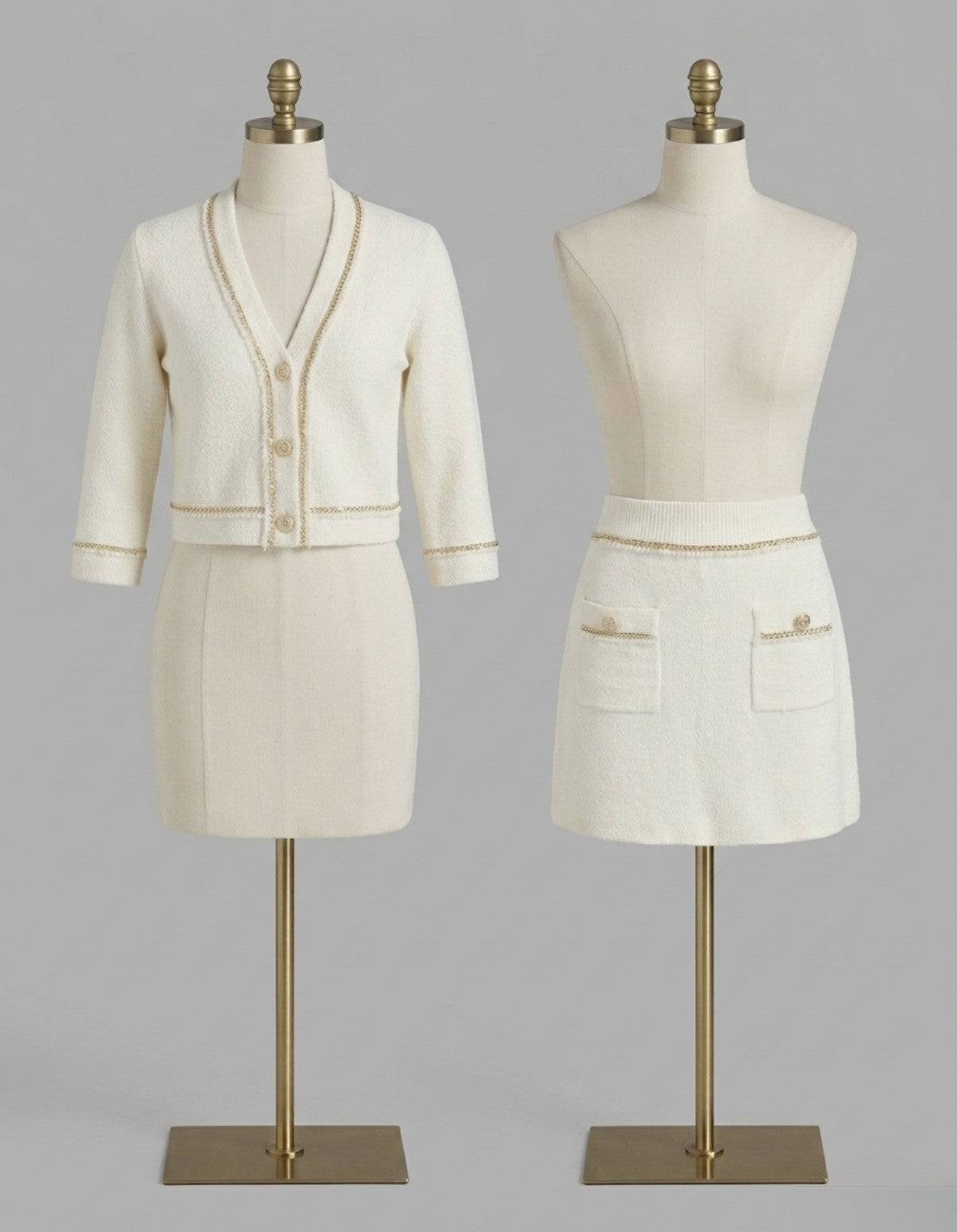 Maje Moxette Cardigan and Skirt Set Size 8-10 au