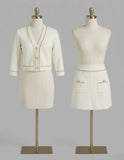 Maje Moxette Cardigan and Skirt Set Size 8-10 au