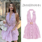 Zimmermann High Tide Tuxedo Mini Dress Size 1 / AU 10 / US 6
