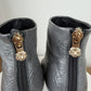 Chanel Ankle Boots Vintage Camelia Grey size 37