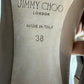 Authentic Jimmy Choo Romy 85 Pumps Shoes sz 38 In Nude