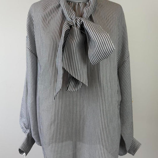 Zimmermann Hypnotic Stripped Blouse size S BNWT