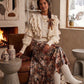 ZIMMERMANN botanica ruffled creme sweater Size 3/ UK 12-14/ us 8-10 