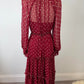 ZIMMERMANN Ladybeetle Swing Midi Dress size 0