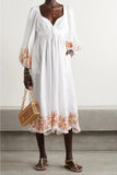 Zimmermann Mae Floral-Embroidered dress Size 3/ 14 AU/ 10 US