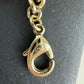 Chanel Chain Belt or Long Necklace with Gold Chain and Black Beads