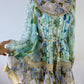 Zimmerman Rhythm Trimmed Billow Mini Dress Size 1 Aus 10 US 6 With Slip