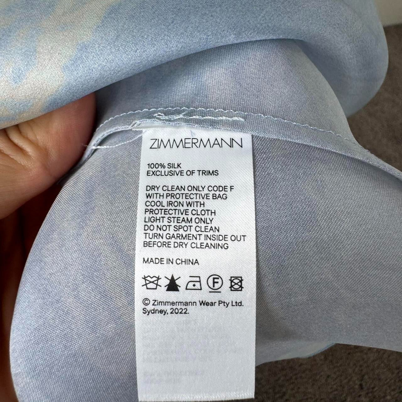 Zimmermann Tama bias dress BNWT Size 1