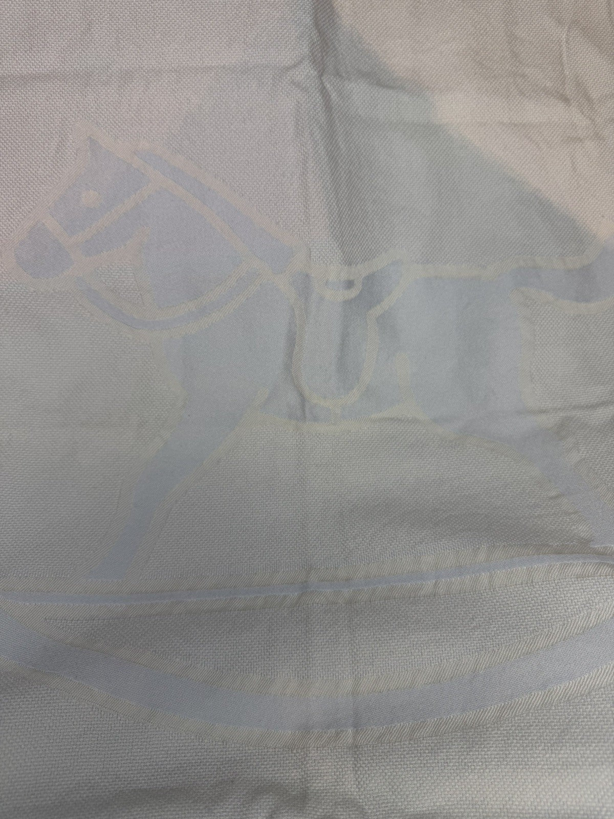 Hermes Adada Rocking Horse Baby Blanket