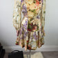 Zimmermann Sensory Flip Dress Size 3 AU 14 US 10 BNWT Silk Linen Floral Mini