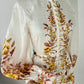 ZIMMERMANN Vacay Beaded Belted Floral-Print Linen Mini Dress Size 1 AU 10 US 4