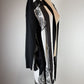 Hermès Silk-Panel Knit Long Cardigan – "Brandebourgs" Motif Size small